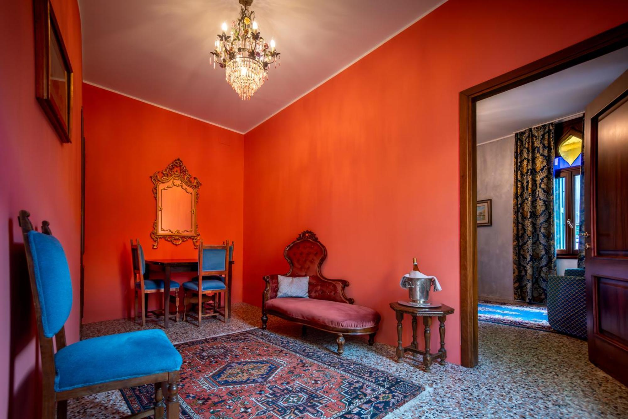 Hotel Palazzo San Luca Venedig Zimmer foto